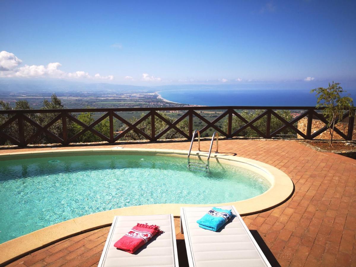 Due Esperienza Panoramica Villa Lamezia Terme Bagian luar foto